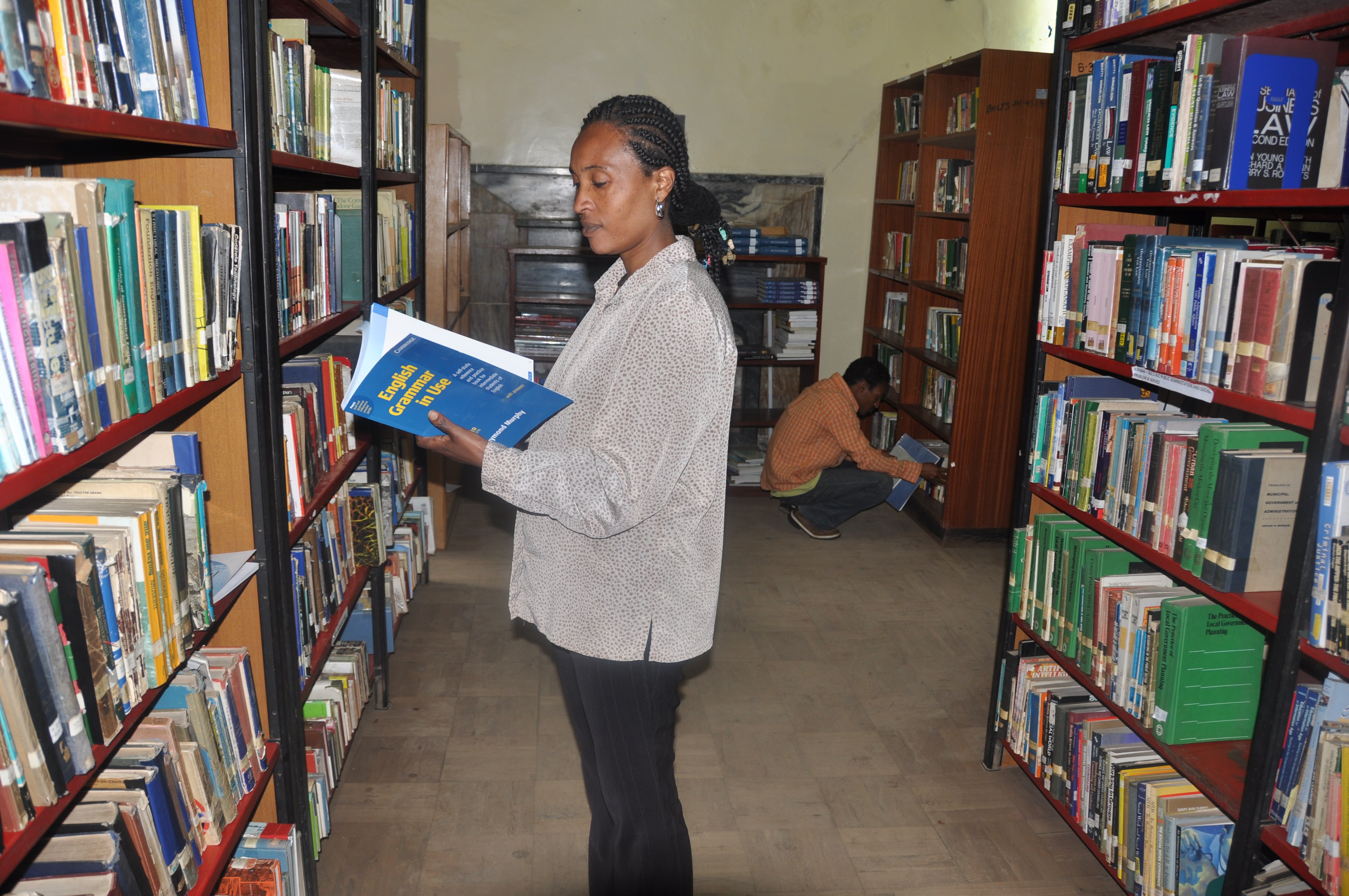 biblioteca en Addis Abeba